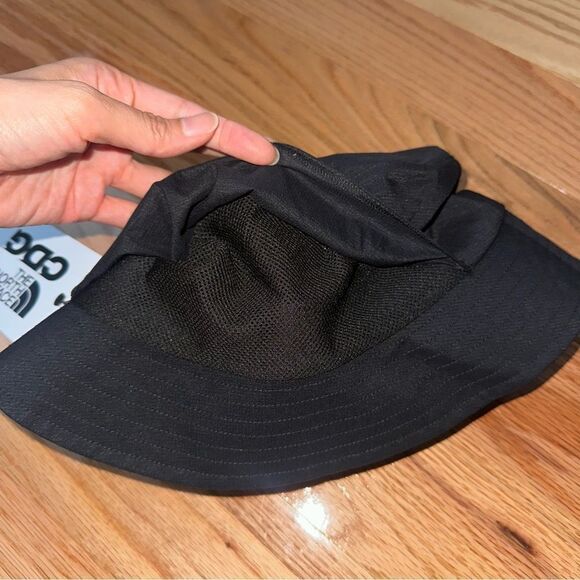 NWT The North Face X CDG Packable Ripstop Adjustable Bucket Hat - Black S/M main image 5